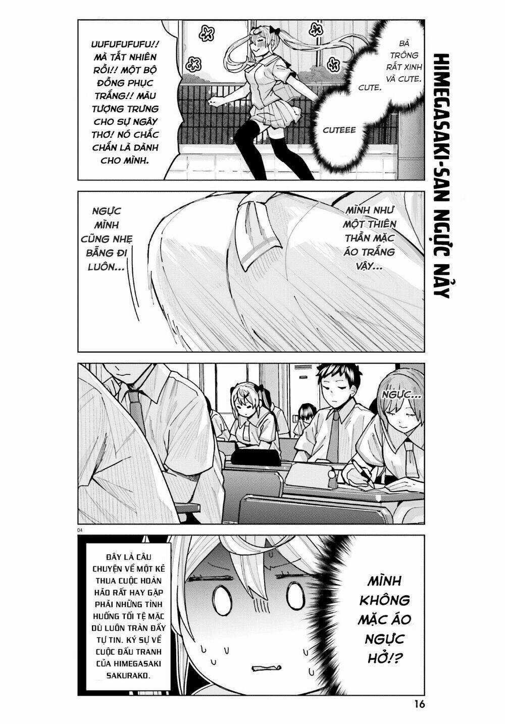 HIMEGASAKI SAKURAKO WA KYOUMO FUBIN KAWAII! Chapter 10 trang 4