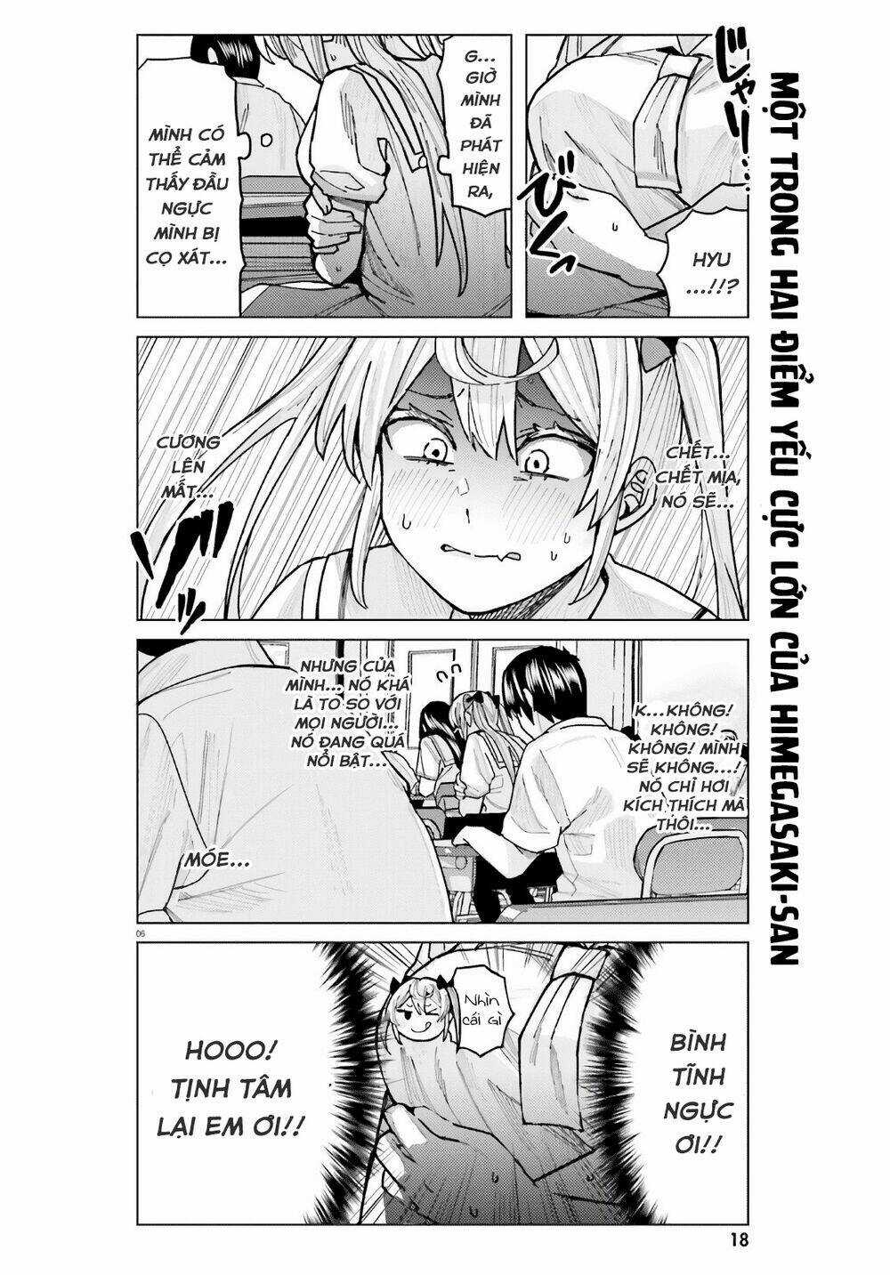HIMEGASAKI SAKURAKO WA KYOUMO FUBIN KAWAII! Chapter 10 trang 6