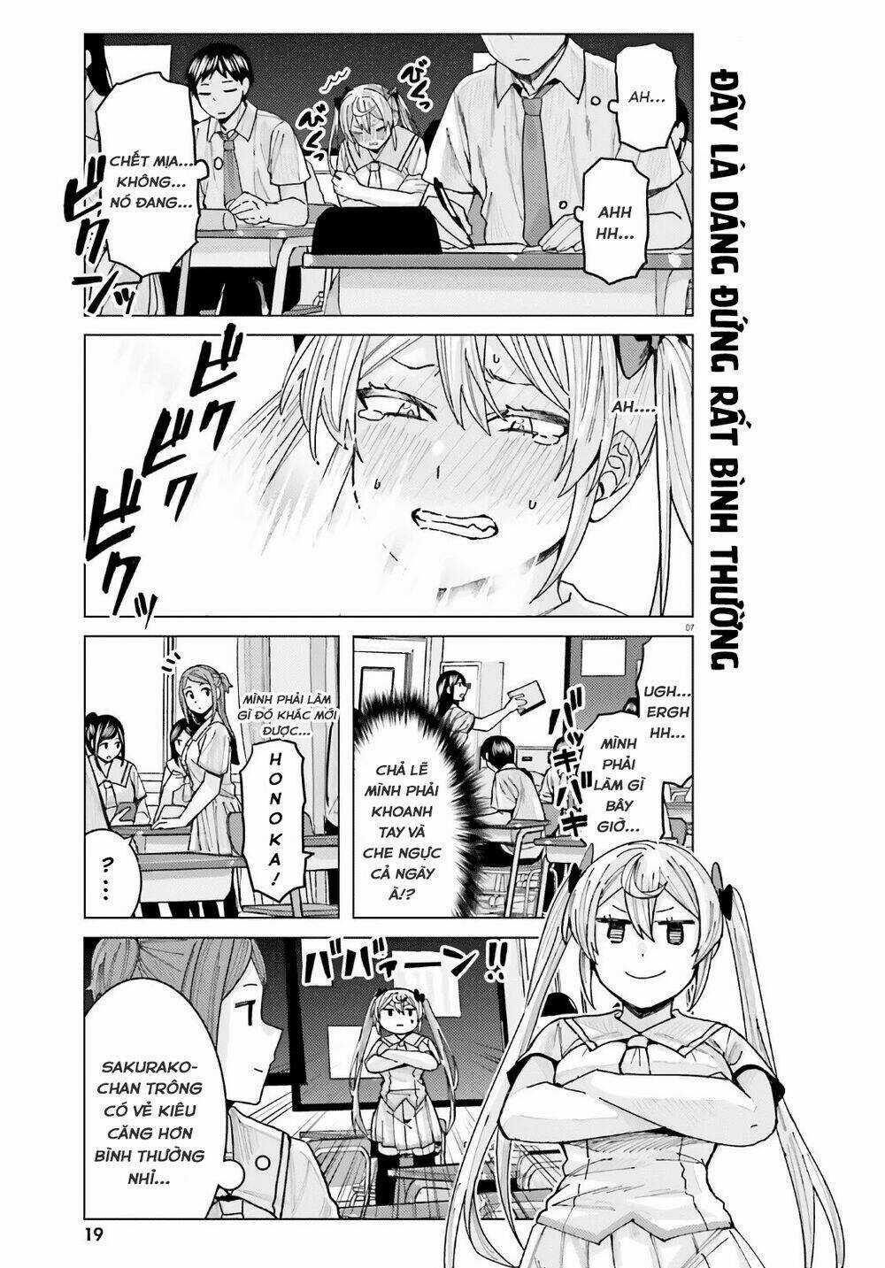 HIMEGASAKI SAKURAKO WA KYOUMO FUBIN KAWAII! Chapter 10 trang 7