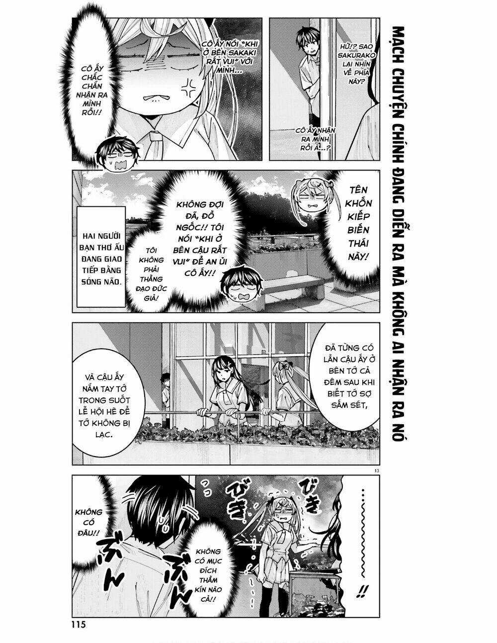 HIMEGASAKI SAKURAKO WA KYOUMO FUBIN KAWAII! Chapter 12 trang 13