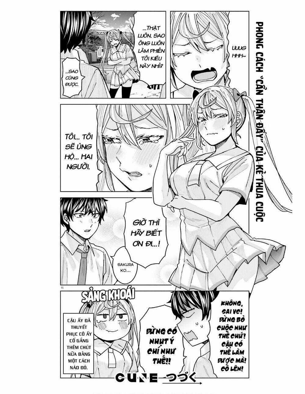 HIMEGASAKI SAKURAKO WA KYOUMO FUBIN KAWAII! Chapter 12 trang 16