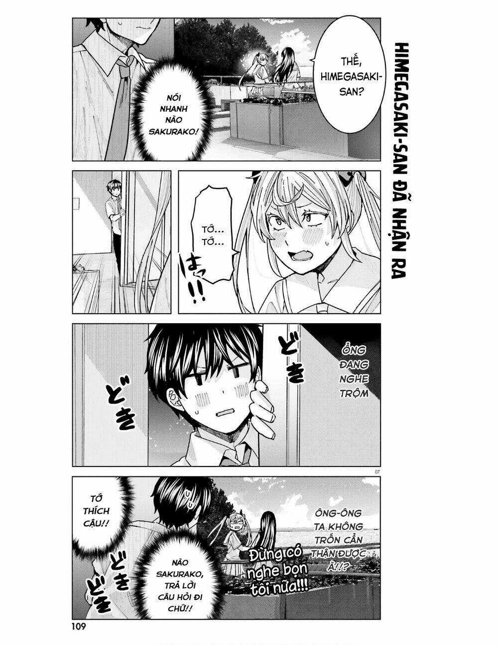 HIMEGASAKI SAKURAKO WA KYOUMO FUBIN KAWAII! Chapter 12 trang 7