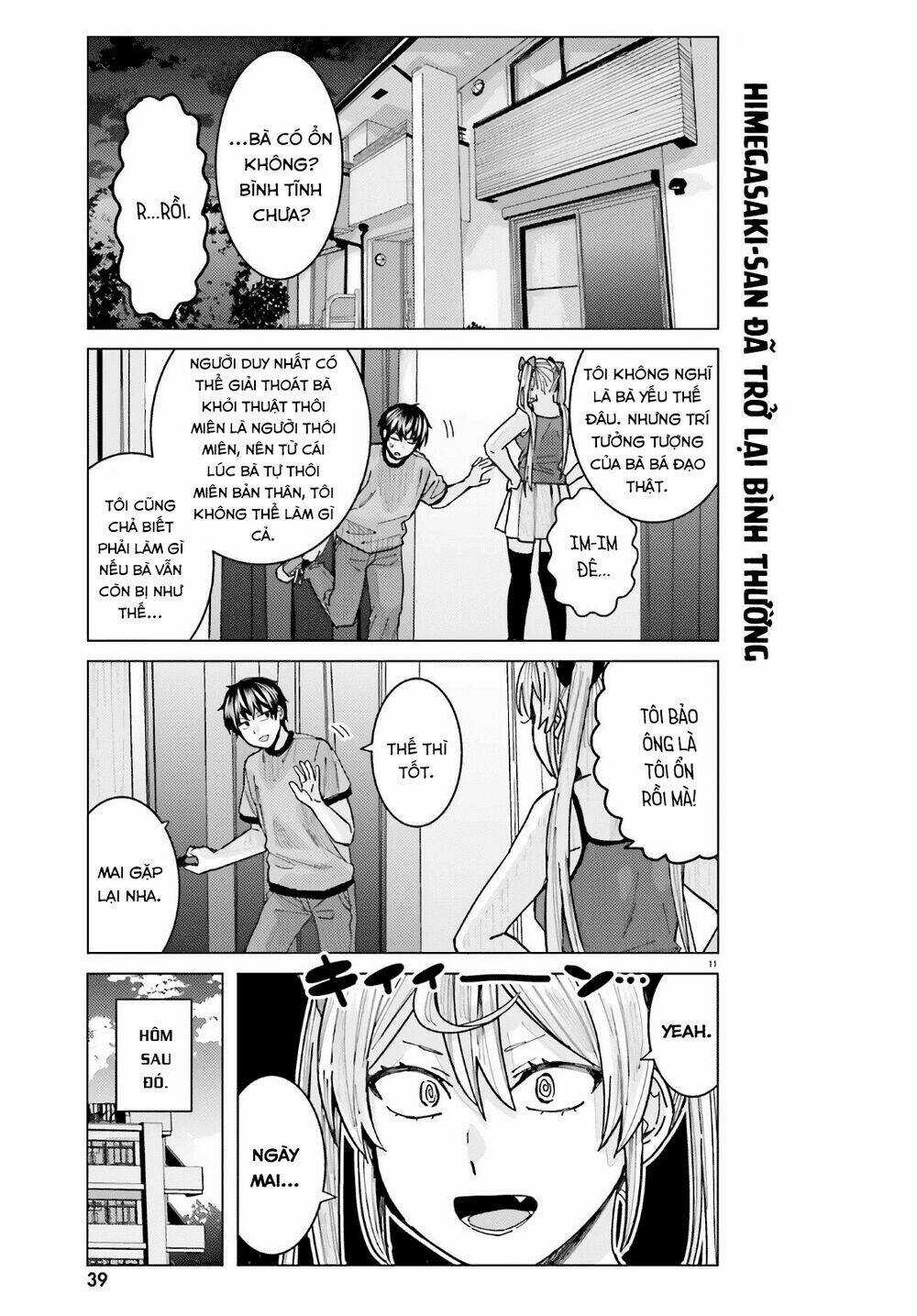 HIMEGASAKI SAKURAKO WA KYOUMO FUBIN KAWAII! Chapter 13 trang 11