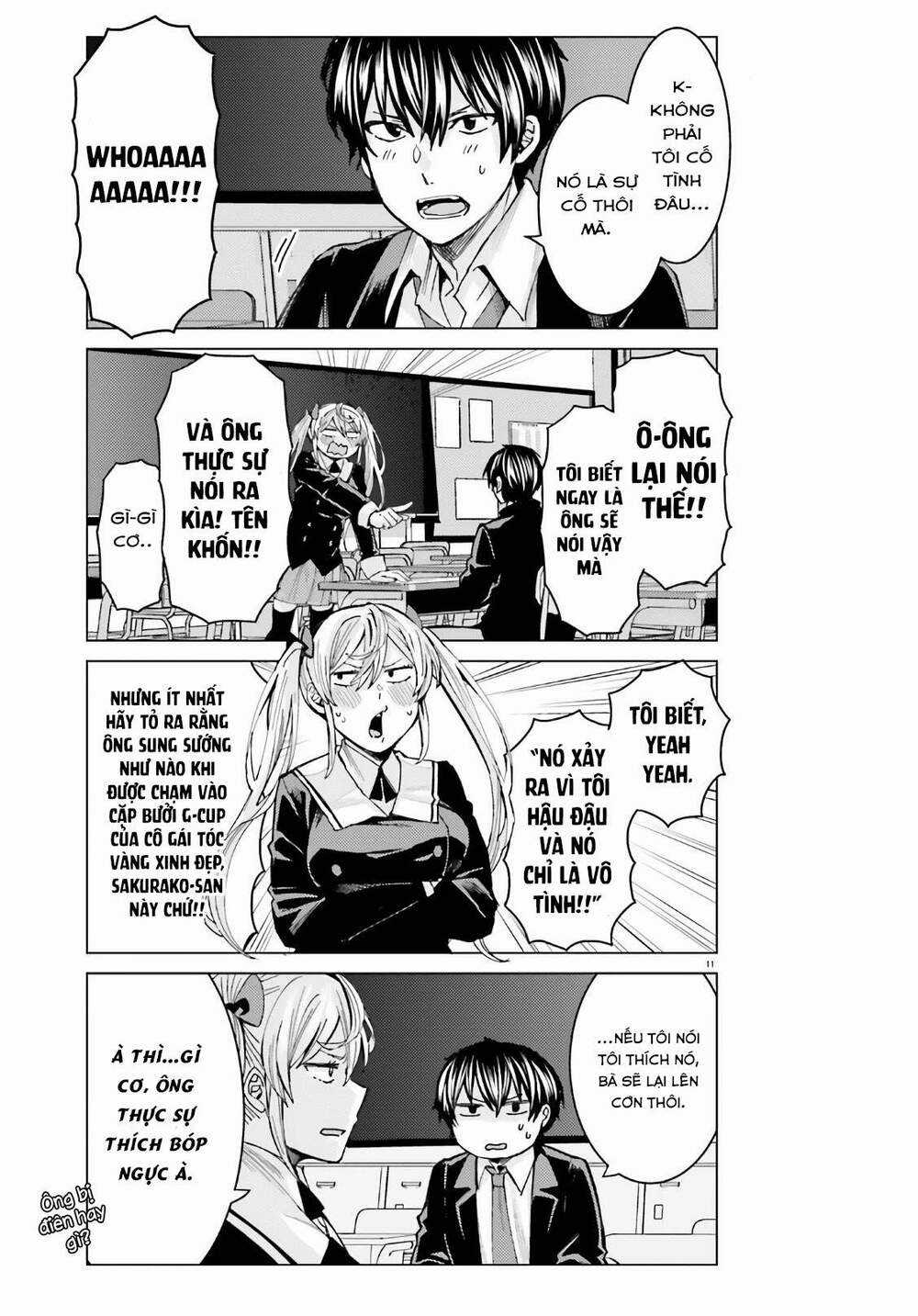 HIMEGASAKI SAKURAKO WA KYOUMO FUBIN KAWAII! Chapter 2 trang 11