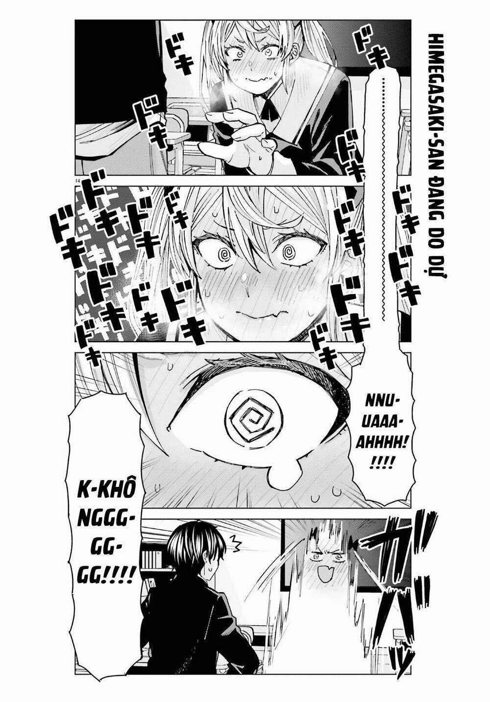 HIMEGASAKI SAKURAKO WA KYOUMO FUBIN KAWAII! Chapter 2 trang 14