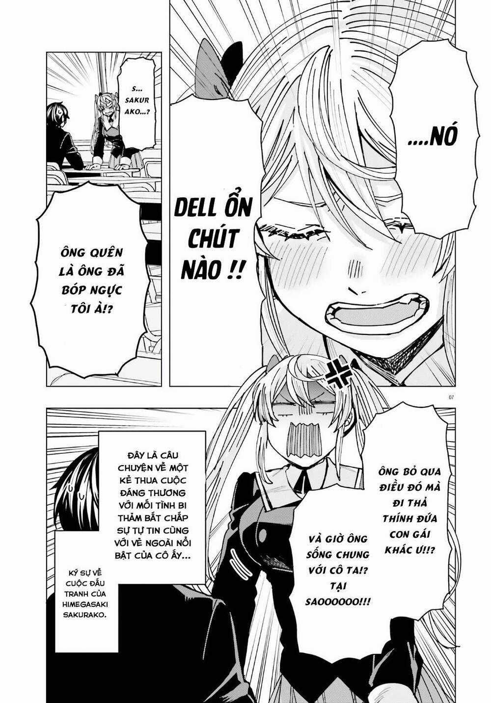 HIMEGASAKI SAKURAKO WA KYOUMO FUBIN KAWAII! Chapter 2 trang 7