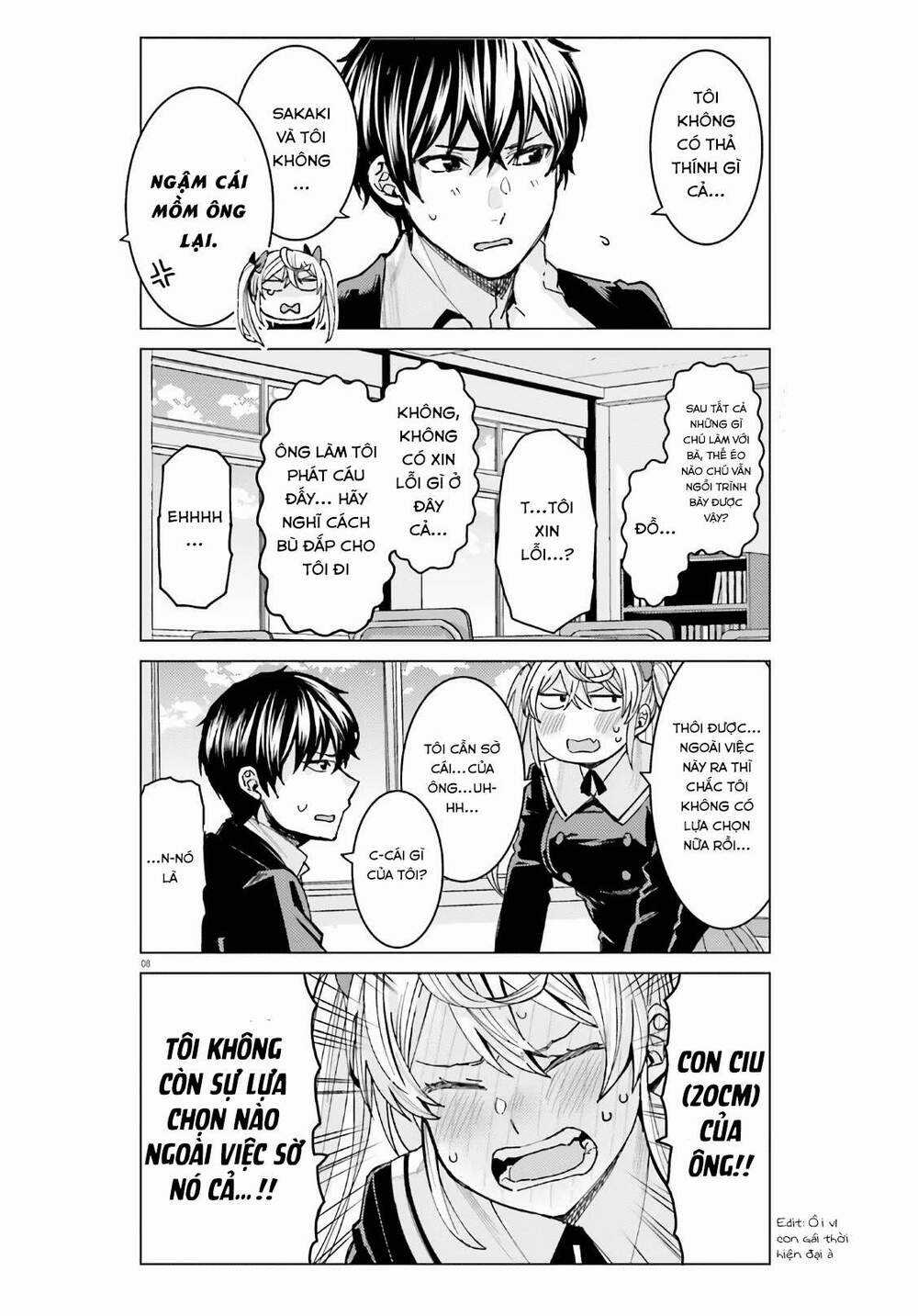 HIMEGASAKI SAKURAKO WA KYOUMO FUBIN KAWAII! Chapter 2 trang 8