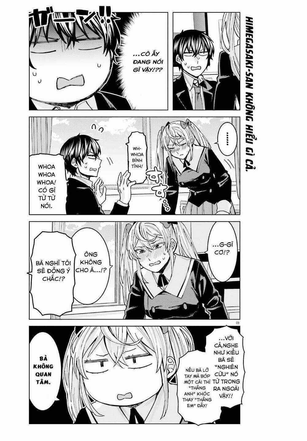 HIMEGASAKI SAKURAKO WA KYOUMO FUBIN KAWAII! Chapter 2 trang 9