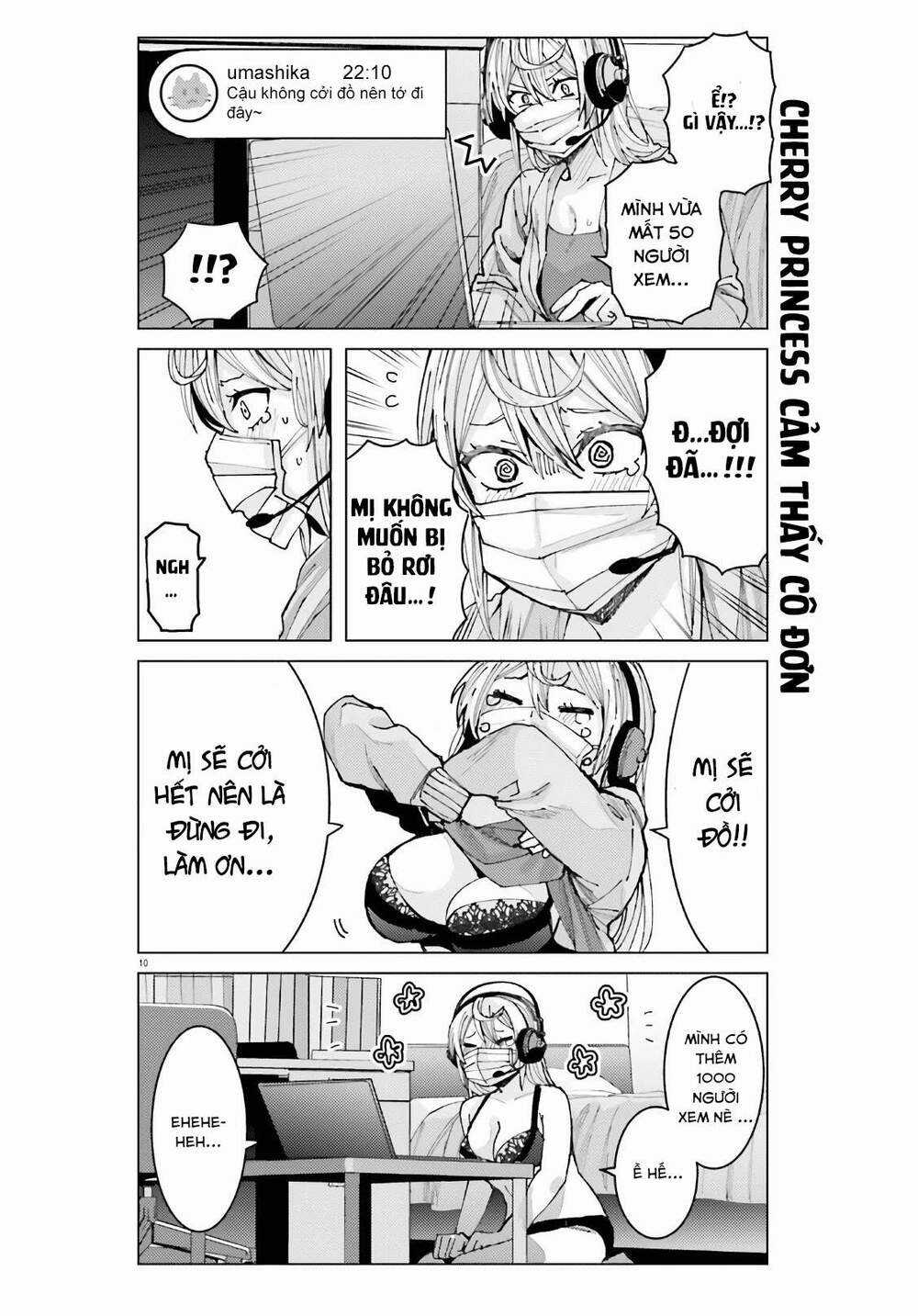 HIMEGASAKI SAKURAKO WA KYOUMO FUBIN KAWAII! Chapter 4 trang 10