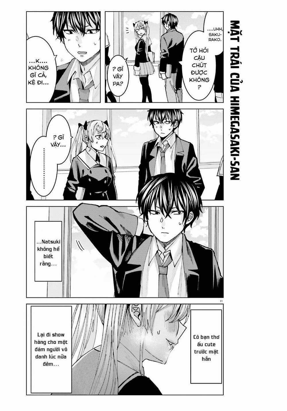 HIMEGASAKI SAKURAKO WA KYOUMO FUBIN KAWAII! Chapter 4 trang 11