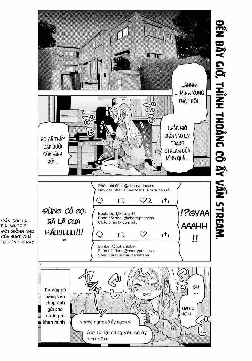 HIMEGASAKI SAKURAKO WA KYOUMO FUBIN KAWAII! Chapter 4 trang 18