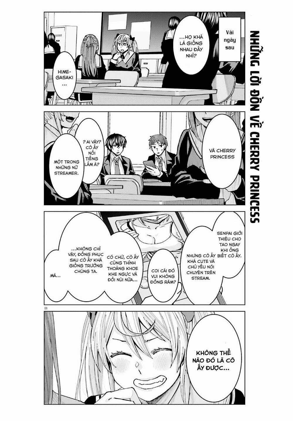 HIMEGASAKI SAKURAKO WA KYOUMO FUBIN KAWAII! Chapter 4 trang 8
