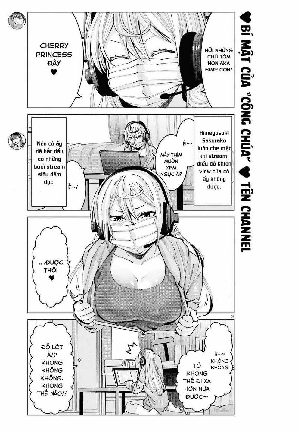 HIMEGASAKI SAKURAKO WA KYOUMO FUBIN KAWAII! Chapter 4 trang 9