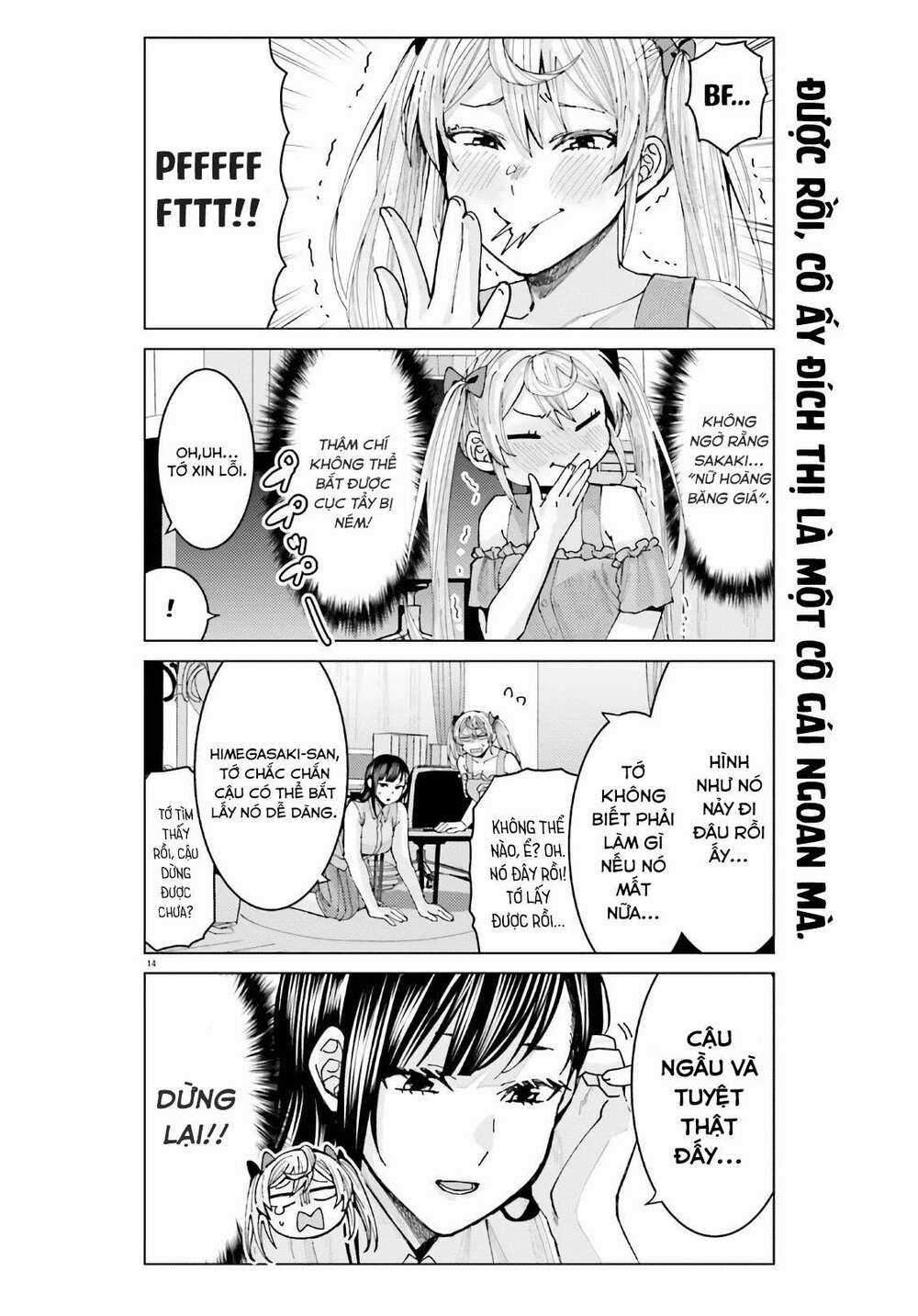 HIMEGASAKI SAKURAKO WA KYOUMO FUBIN KAWAII! Chapter 5 trang 14