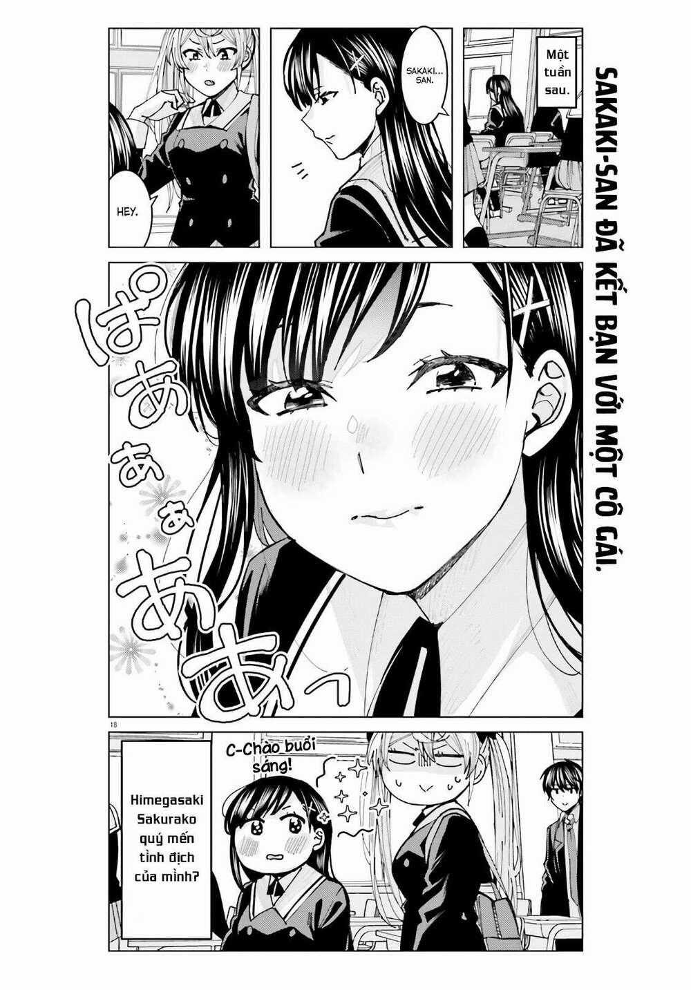 HIMEGASAKI SAKURAKO WA KYOUMO FUBIN KAWAII! Chapter 5 trang 18