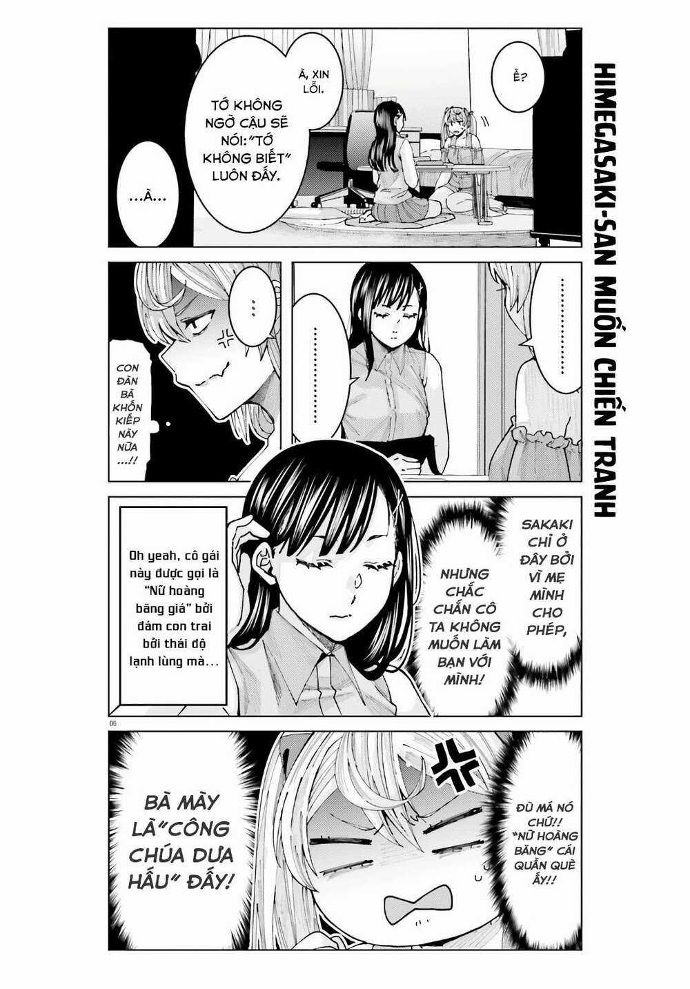 HIMEGASAKI SAKURAKO WA KYOUMO FUBIN KAWAII! Chapter 5 trang 6