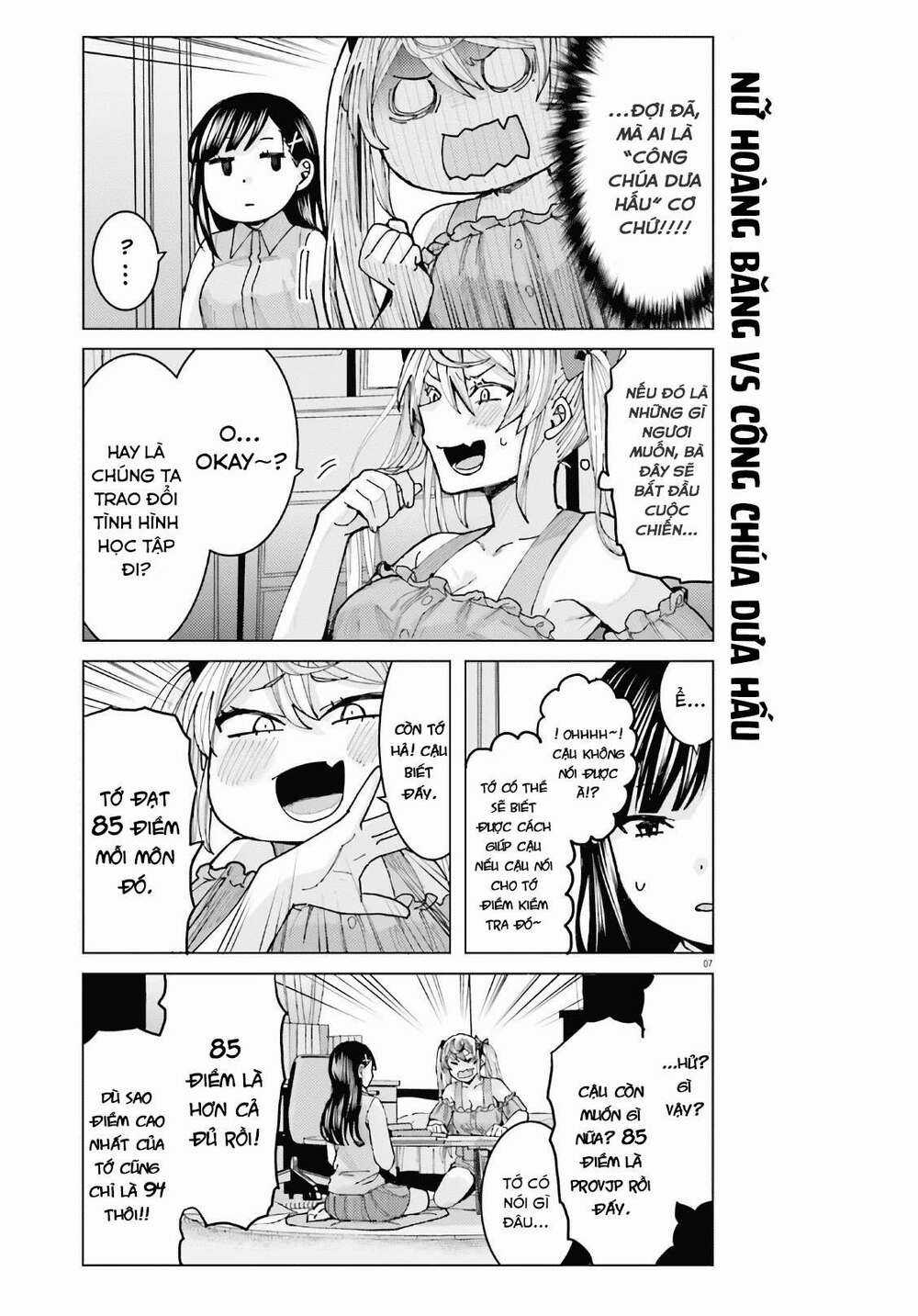 HIMEGASAKI SAKURAKO WA KYOUMO FUBIN KAWAII! Chapter 5 trang 7