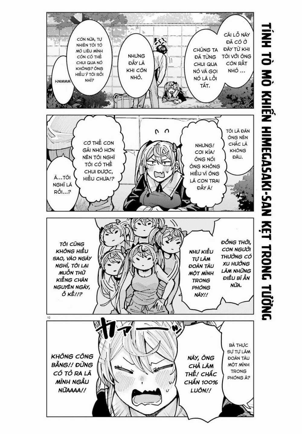HIMEGASAKI SAKURAKO WA KYOUMO FUBIN KAWAII! Chapter 6 trang 10