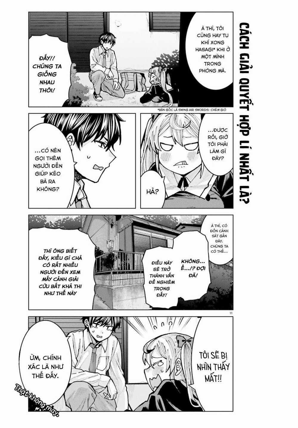 HIMEGASAKI SAKURAKO WA KYOUMO FUBIN KAWAII! Chapter 6 trang 11