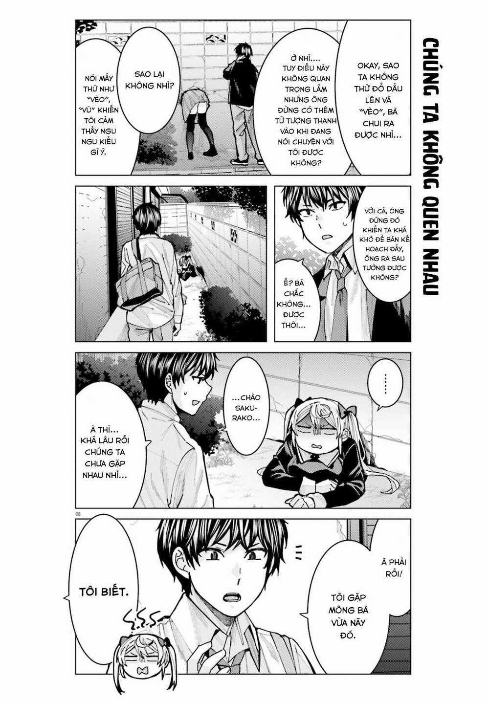 HIMEGASAKI SAKURAKO WA KYOUMO FUBIN KAWAII! Chapter 6 trang 8
