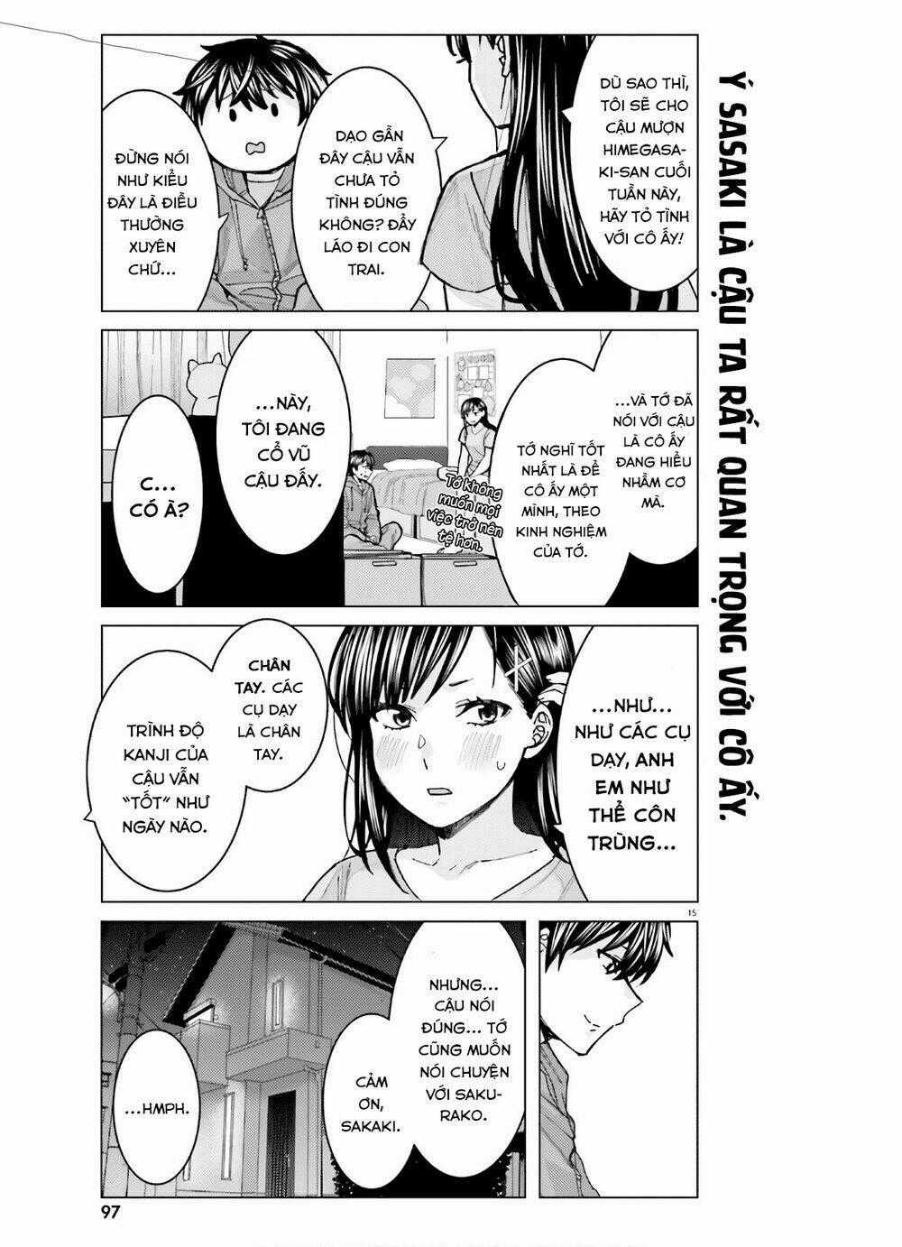 HIMEGASAKI SAKURAKO WA KYOUMO FUBIN KAWAII! Chapter 7 trang 15