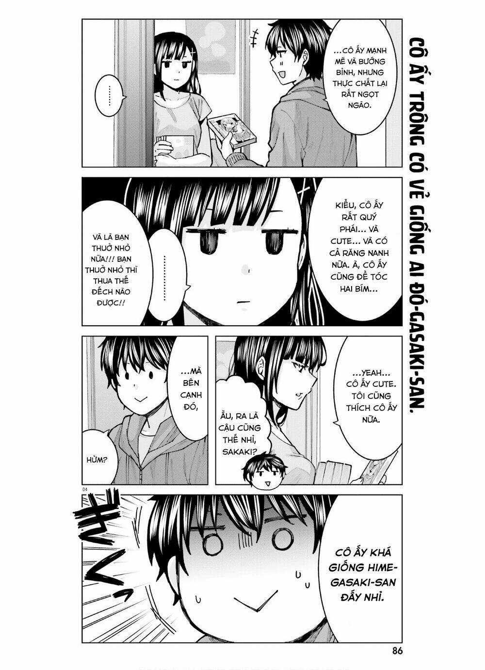 HIMEGASAKI SAKURAKO WA KYOUMO FUBIN KAWAII! Chapter 7 trang 4