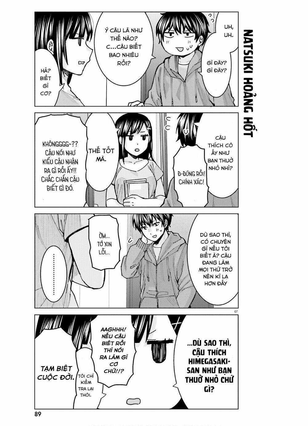 HIMEGASAKI SAKURAKO WA KYOUMO FUBIN KAWAII! Chapter 7 trang 7