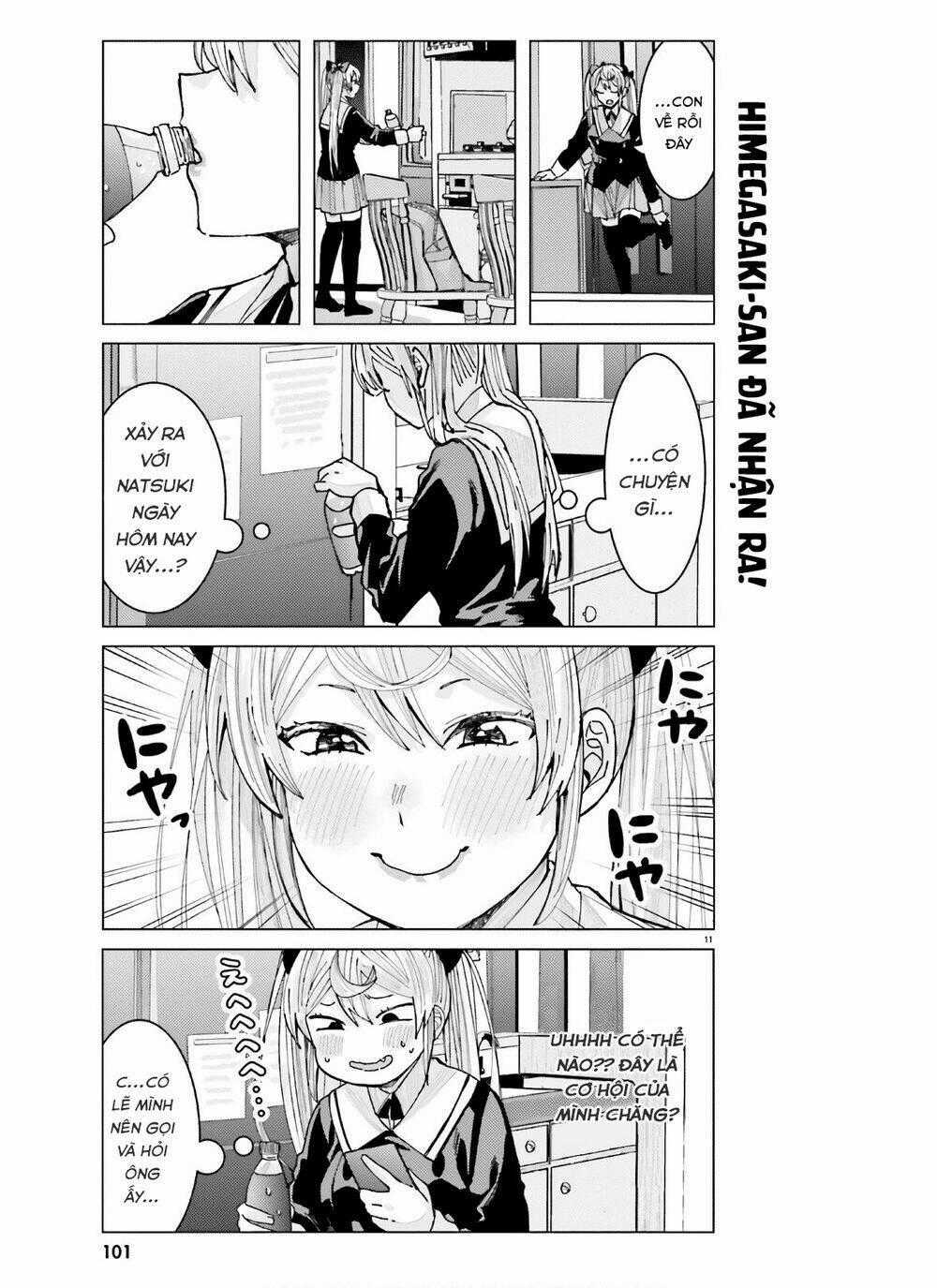 HIMEGASAKI SAKURAKO WA KYOUMO FUBIN KAWAII! Chapter 8 trang 11