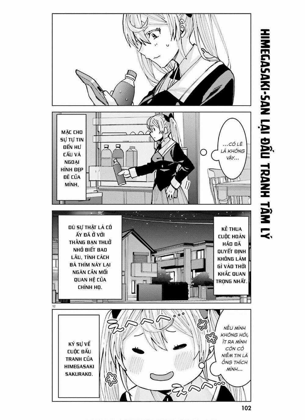 HIMEGASAKI SAKURAKO WA KYOUMO FUBIN KAWAII! Chapter 8 trang 12