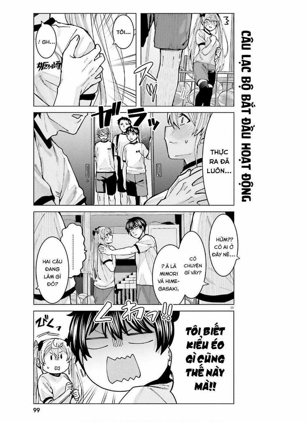 HIMEGASAKI SAKURAKO WA KYOUMO FUBIN KAWAII! Chapter 8 trang 9