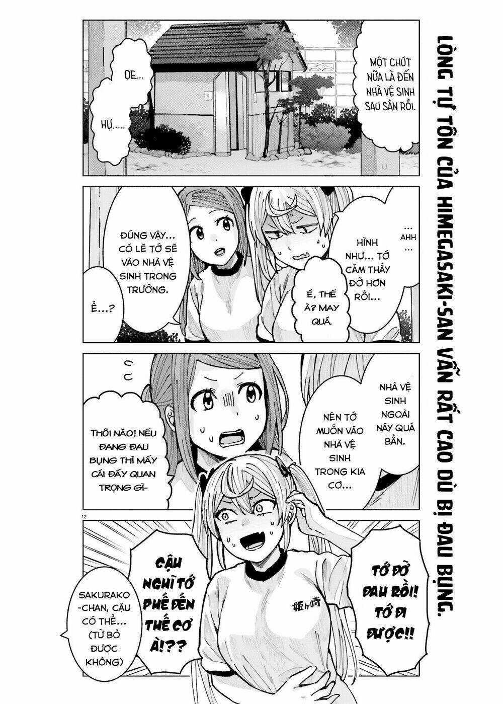 HIMEGASAKI SAKURAKO WA KYOUMO FUBIN KAWAII! Chapter 9 trang 12