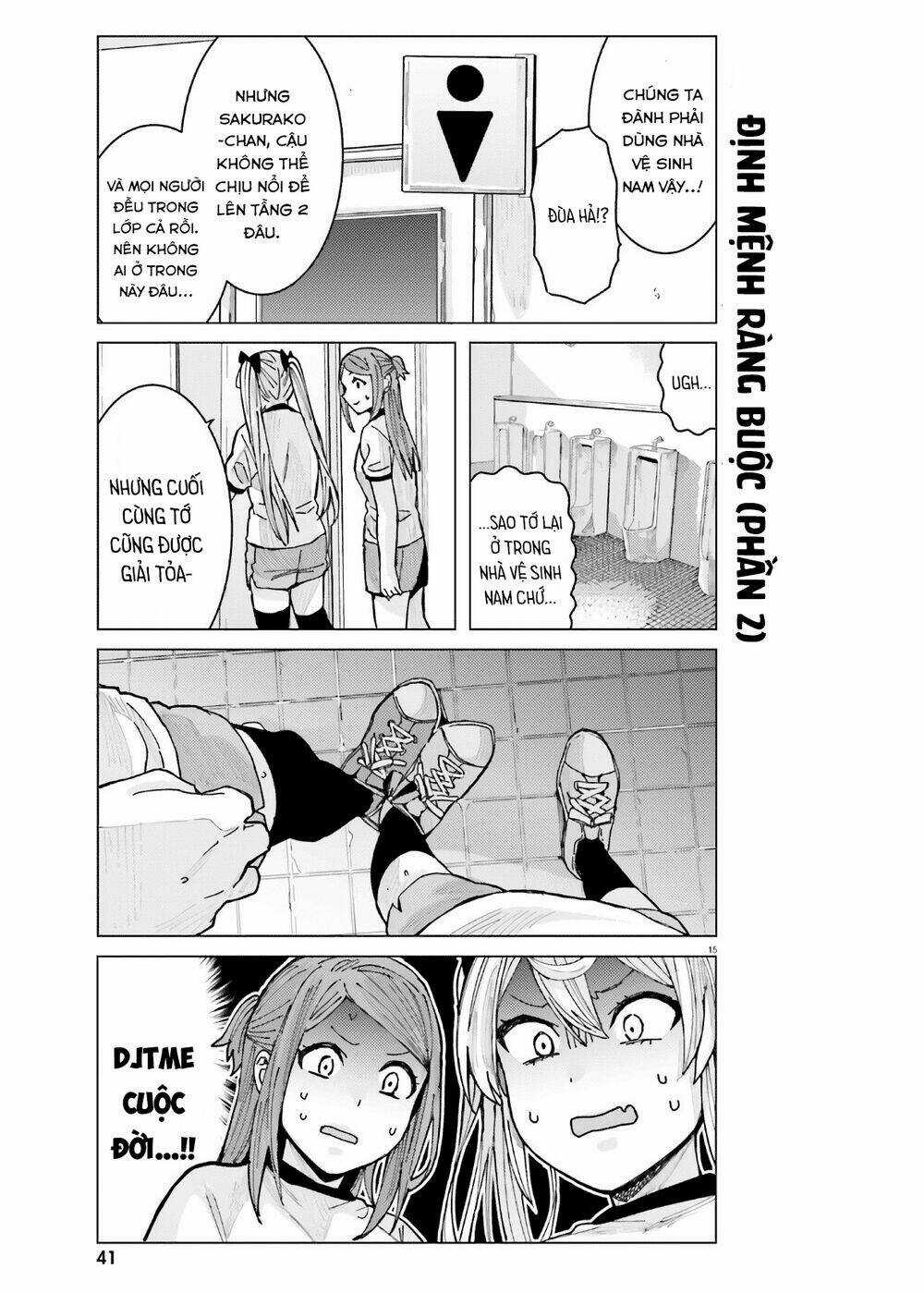 HIMEGASAKI SAKURAKO WA KYOUMO FUBIN KAWAII! Chapter 9 trang 15