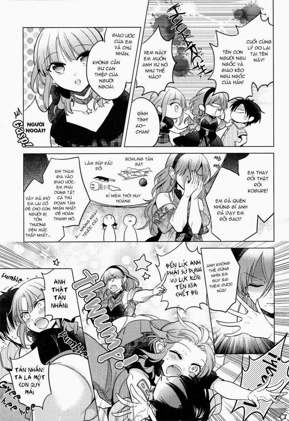 Himitsu no Akuma-chan Chapter 8 trang 16