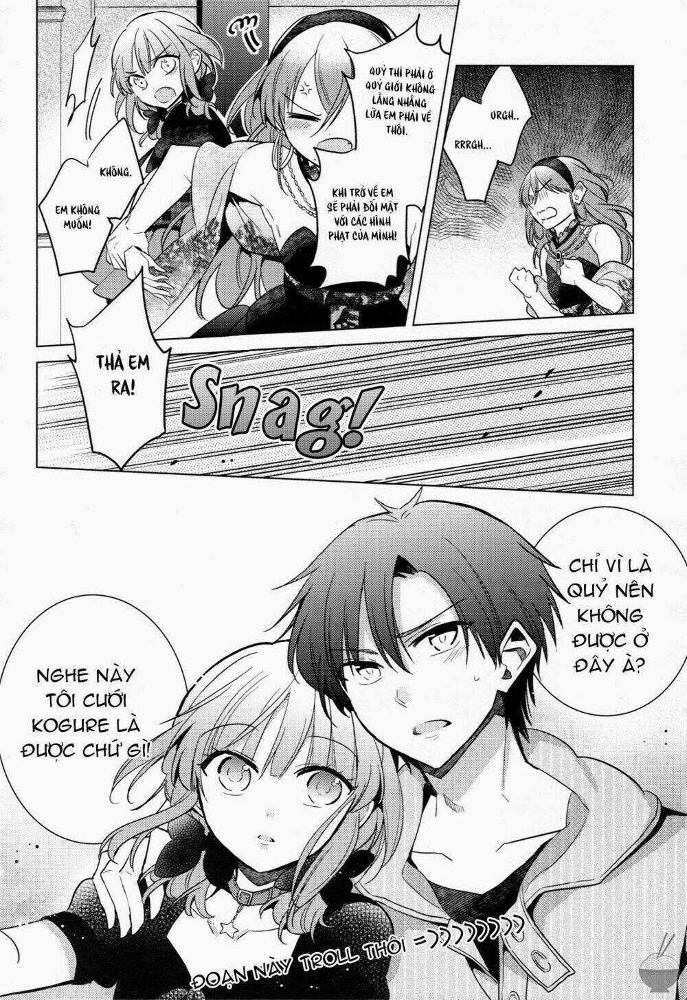 Himitsu no Akuma-chan Chapter 8 trang 19