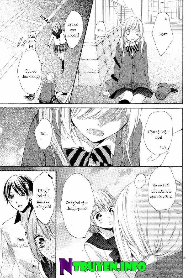 Himitsu No Sankaku Kataomoi Chapter 1 trang 22