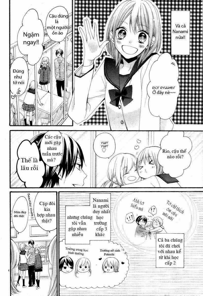 Himitsu No Sankaku Kataomoi Chapter 1 trang 3