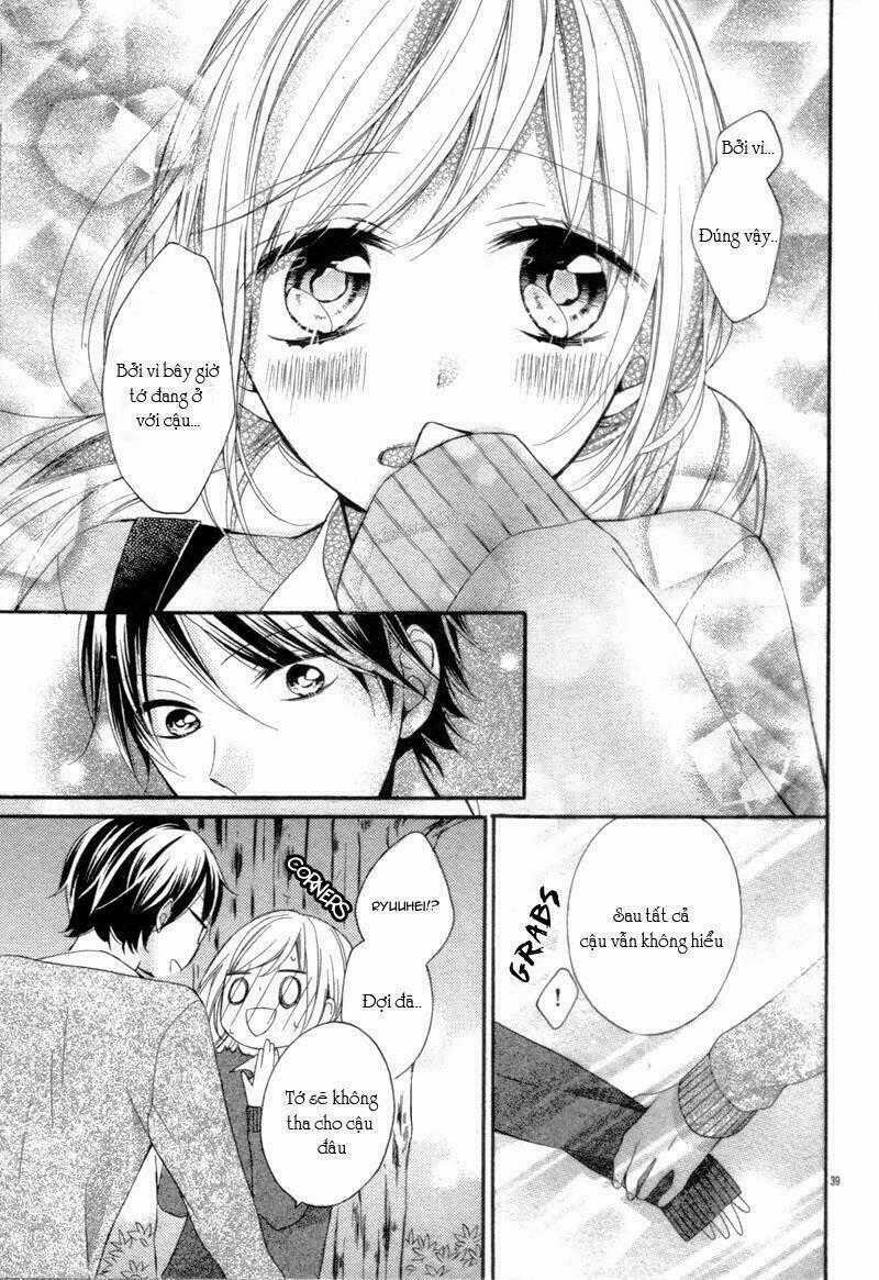 Himitsu No Sankaku Kataomoi Chapter 1 trang 36