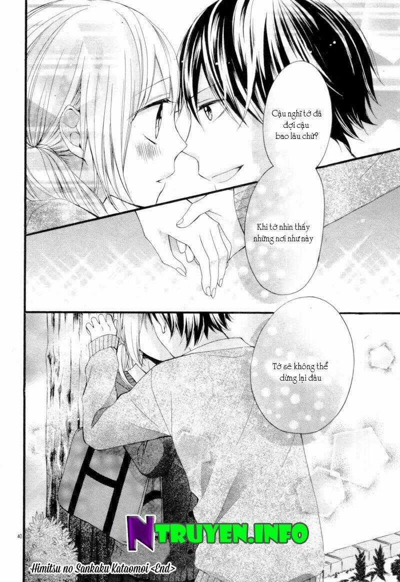 Himitsu No Sankaku Kataomoi Chapter 1 trang 37