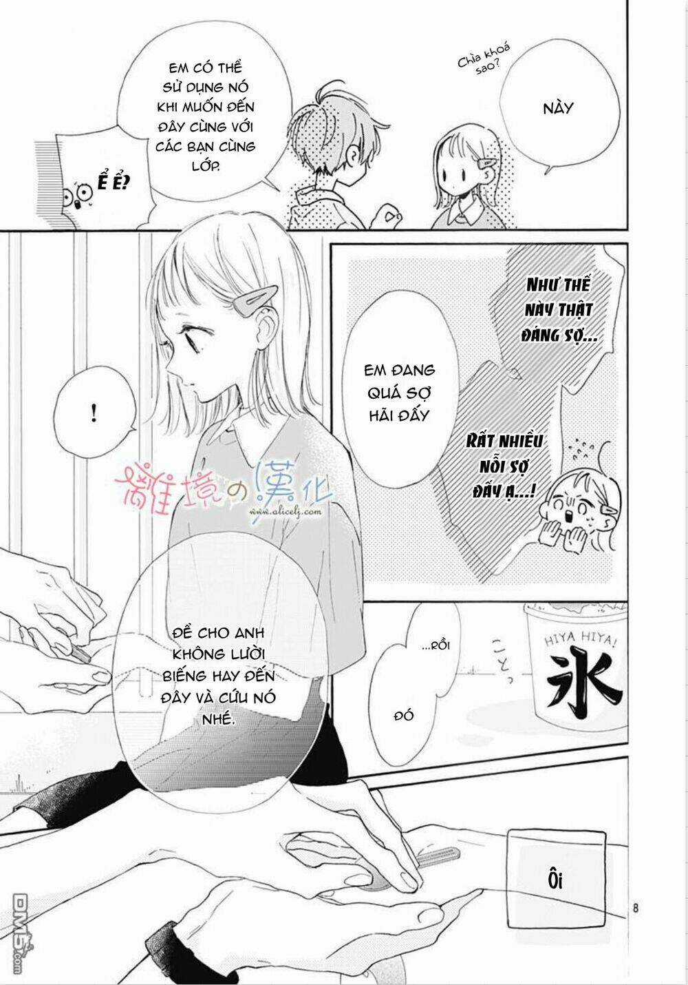 Hinata No Blue Chapter 3 trang 8
