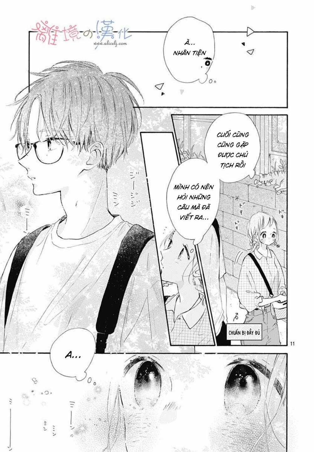 Hinata No Blue Chapter 6 trang 11