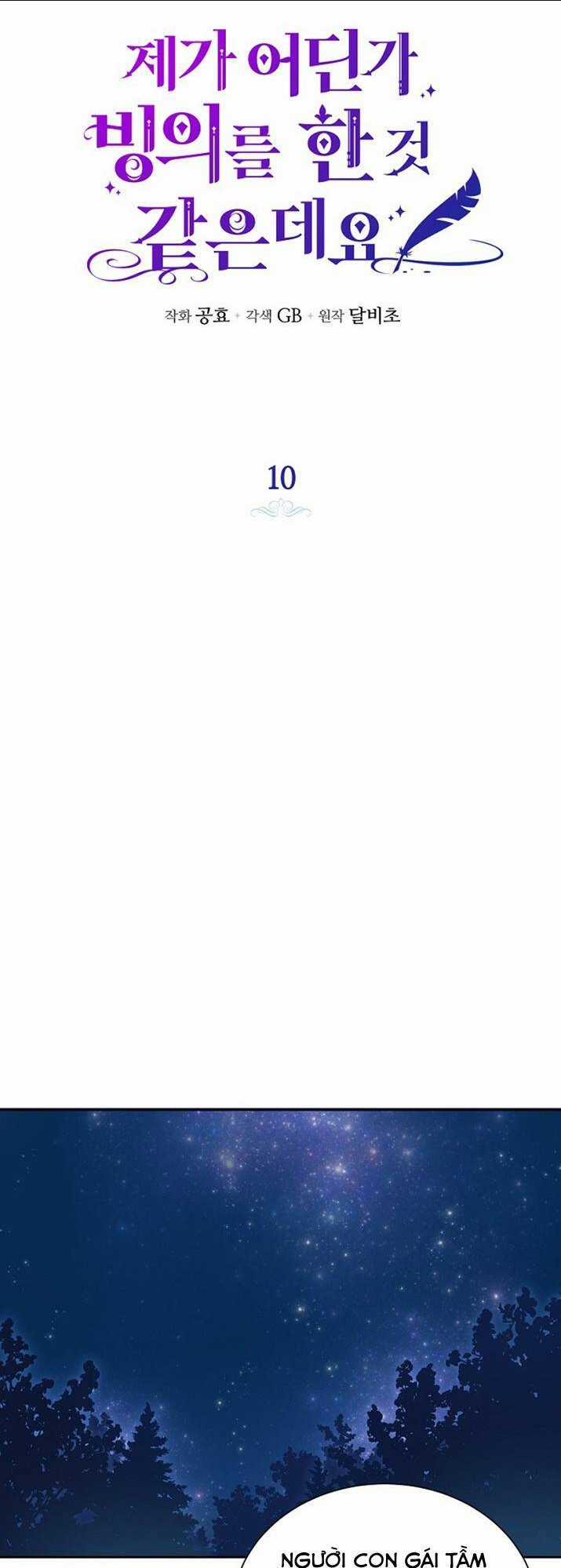 Hình Như Tôi Đã Xuyên Vào Cuốn Tiểu Thuyết Nào Đó Chapter 10 trang 4