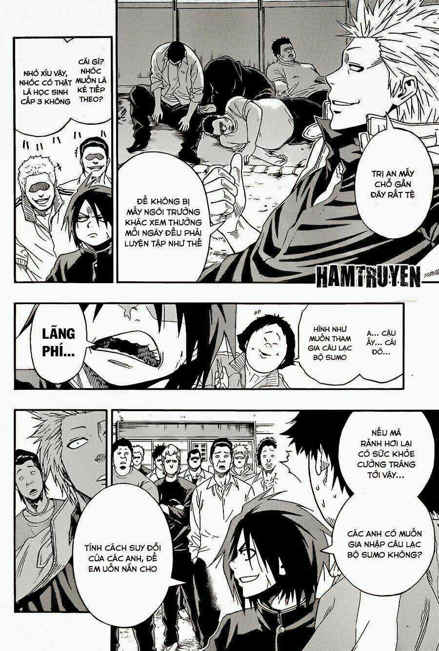 Hinomaru Zumou Chapter 1 trang 17