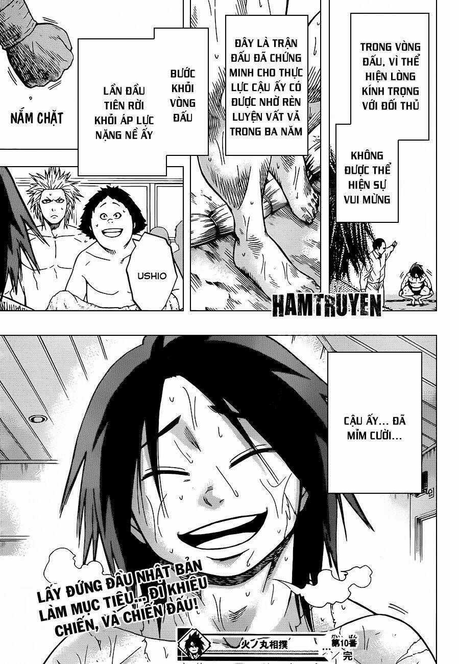 Hinomaru Zumou Chapter 10 trang 17