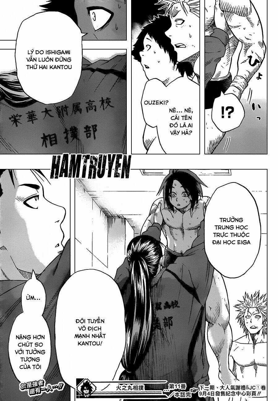 Hinomaru Zumou Chapter 11 trang 19