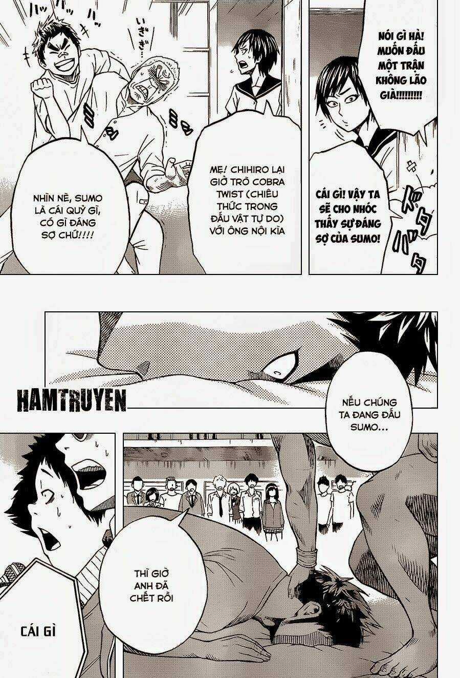 Hinomaru Zumou Chapter 15 trang 3