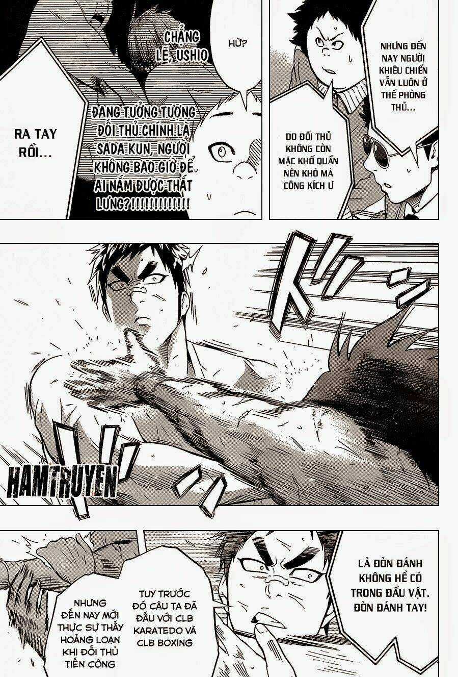 Hinomaru Zumou Chapter 15 trang 9