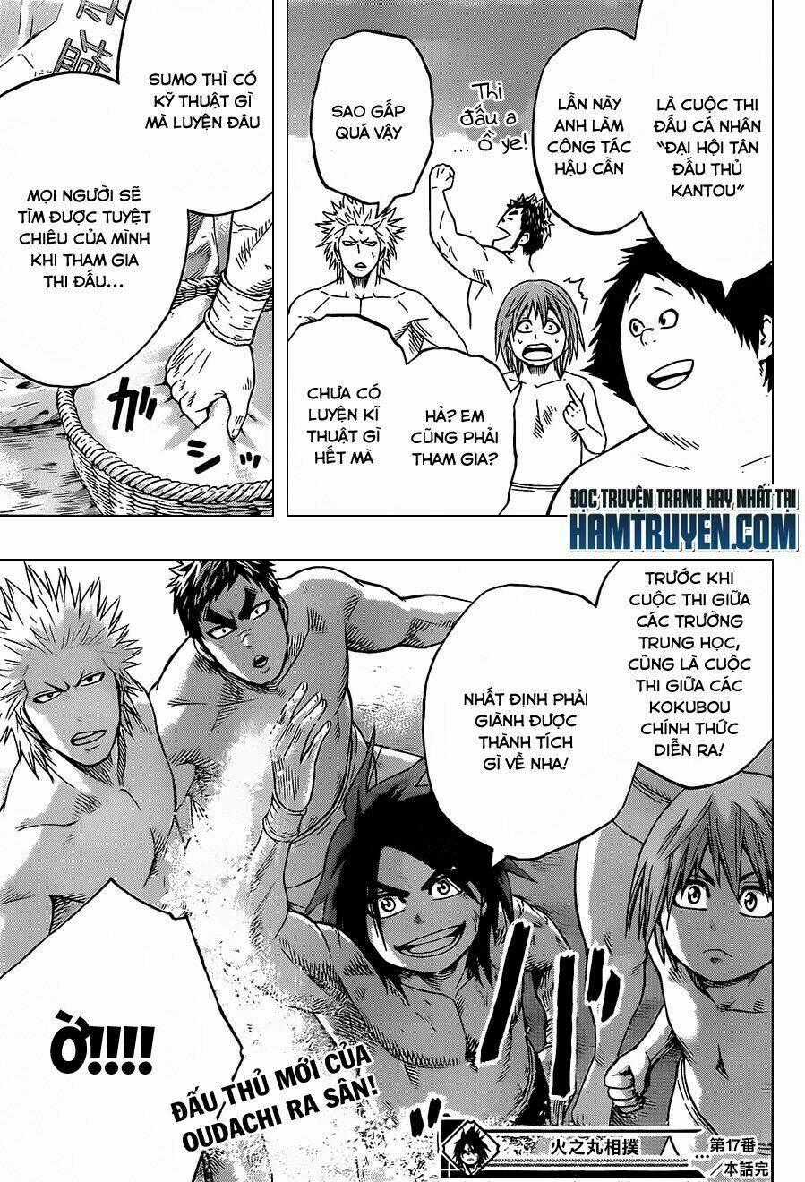 Hinomaru Zumou Chapter 17 trang 18