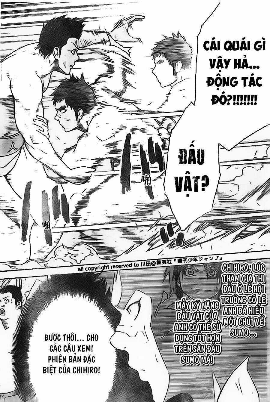 Hinomaru Zumou Chapter 18 trang 10