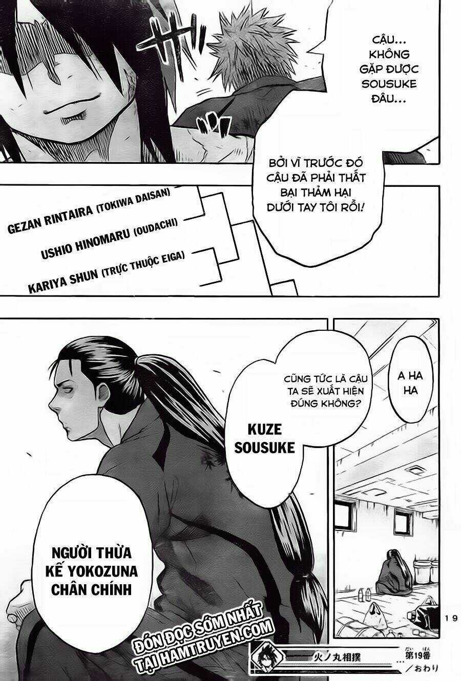 Hinomaru Zumou Chapter 19 trang 20