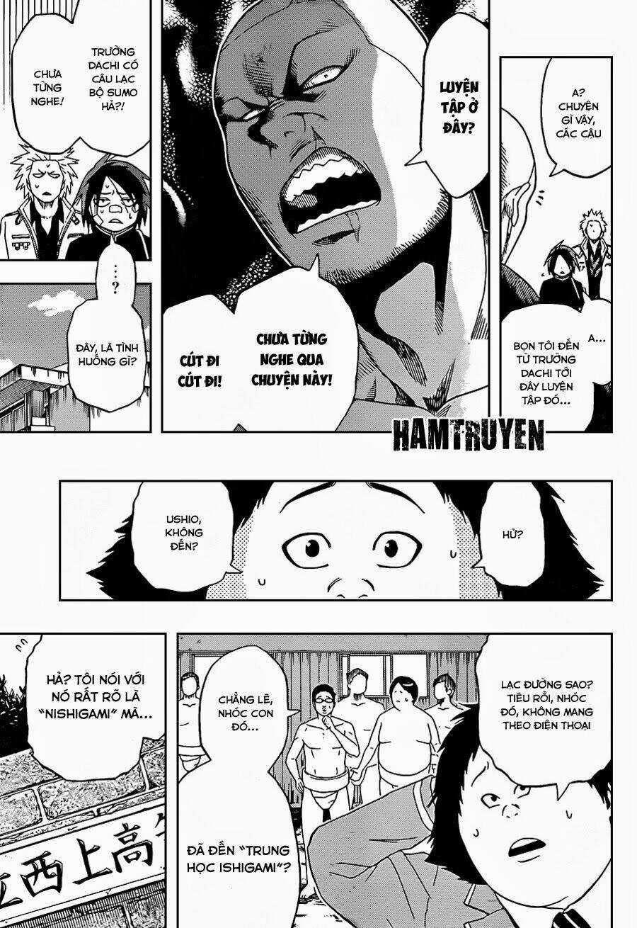 Hinomaru Zumou Chapter 2 trang 13
